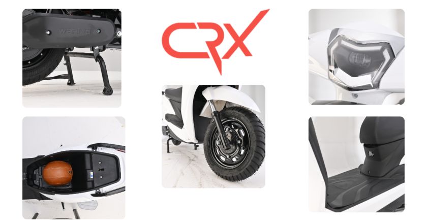 मात्र 80 हज़ार में हाई स्पीड Warivo CRX Electric Scooter Launch: दमदार फीचर्स के साथ !